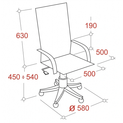 Кресло руководителя Easy Chair 509 экокожа Кресло руководителя Easy Chair 509 экокожа